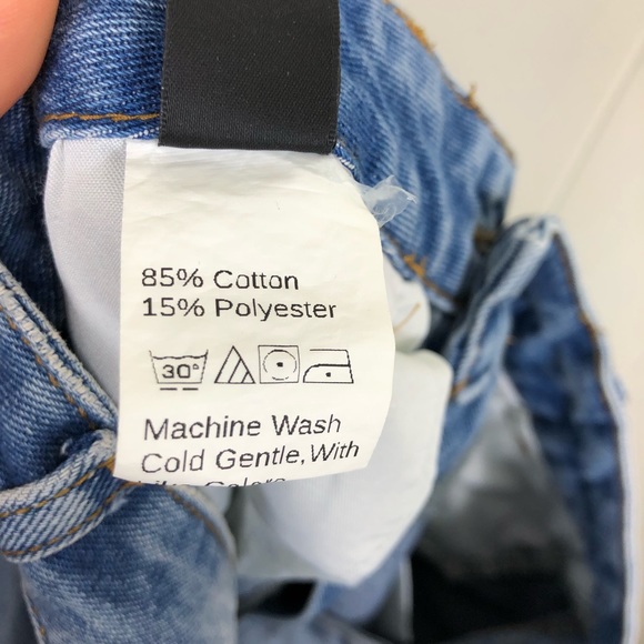 High Waisted Distressed Jeans Sz 8 - Picture 10 of 10